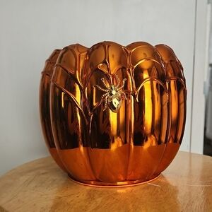 Orange Halloween🎃 Pumpkin Candle Holder